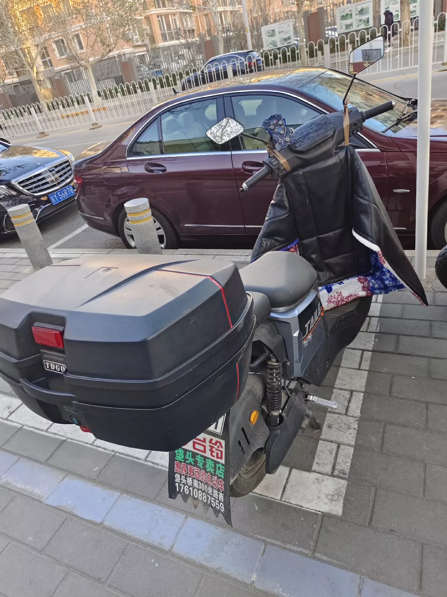 出售个人闲置的TAILG台铃电动车，车况良好，续航55km-65km，前后碟刹，有明显使用痕迹，介意勿拍，无电池，跑外卖的车